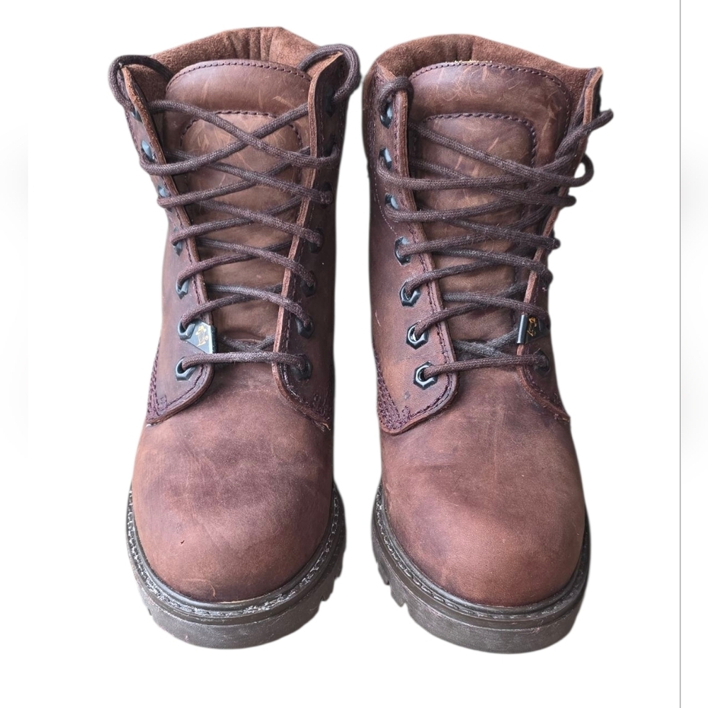 Havana Joe Brown Leather Boots - Picture 3 of 10